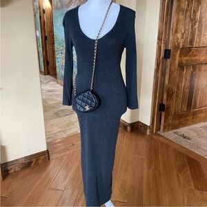 French Connection- Gray Sweater Dress - So Soft!
